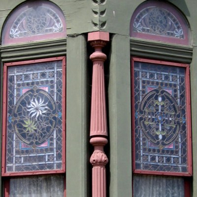 a clock on the side of a building