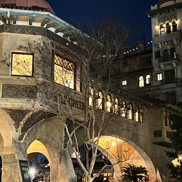 a clock on the side of a building