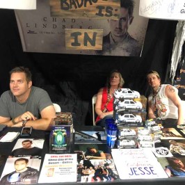 Ben Hansen et al. sitting at a table