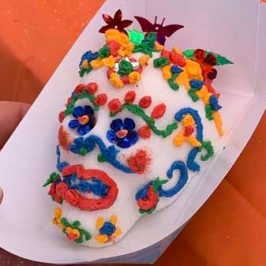 a piece of cake on a plate