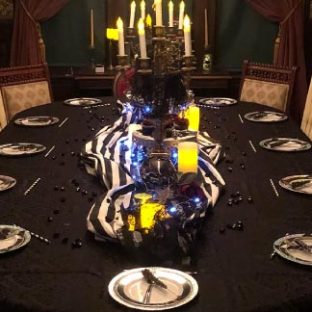 a cake sitting on top of a table