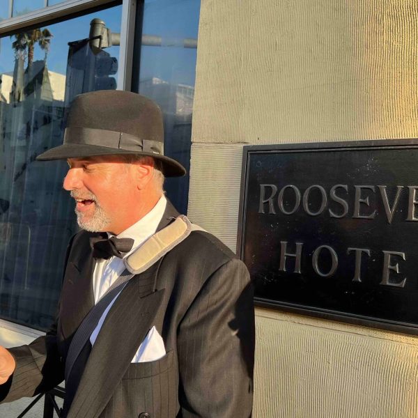 a man wearing a suit and tie