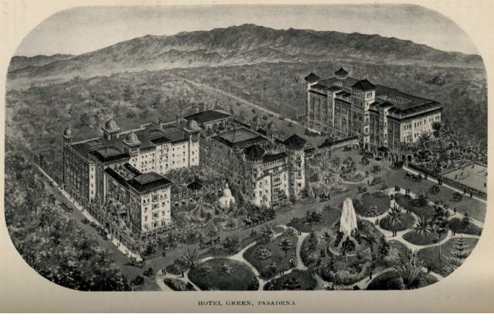 a vintage photo of a mountain